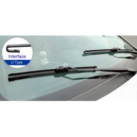 Seintech Front Wiper Blades U Hook / J Hook (22" 22") Compatible for Audi 100 Avant 1991-1994