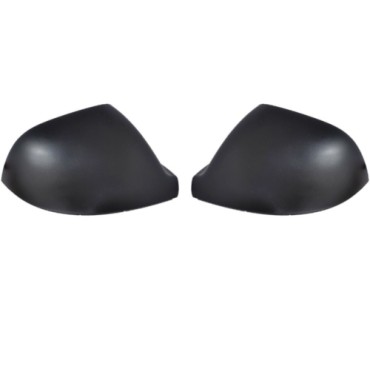 Seintech Black Door Wing Mirror Cover 2010-2015 Pair Left Right For VW T5 T5.1 Transporter