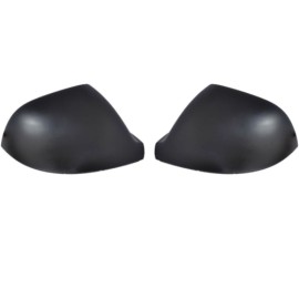 Seintech Black Door Wing Mirror Cover 2010-2015 Pair Left Right For VW T5 T5.1 Transporter