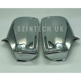 Seintech Door Wing Mirror Chrome Back Casing Cover Pair For Mercedes Sprinter 2006 Onwards UK