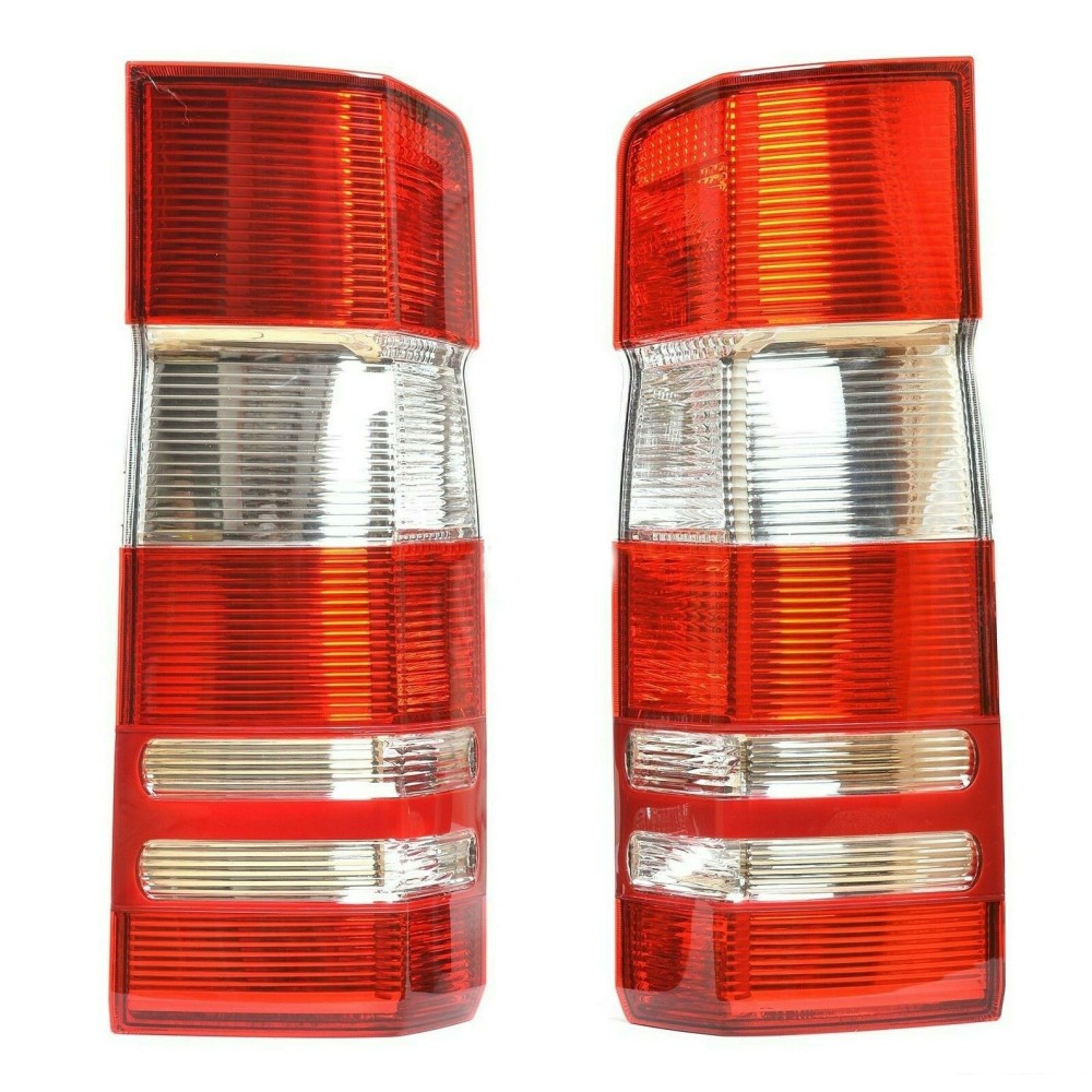 Seintech Rear Back Tail lights Lamp Lens PAIR Drivers side OS NS For Mercedes Sprinter 2006+