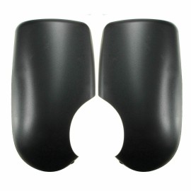 Seintech Black Door Wing Mirror Covers Pair N/S O/S For Ford Transit Mk6 Mk7 2000-2014