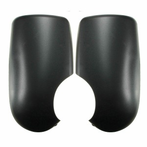 Seintech Black Door Wing Mirror Covers Pair N/S O/..