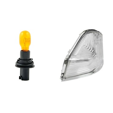 Seintech Mirror Door Indicator Lens Passenger Side + FREE BULB For Volkswagen Crafter 2006 >