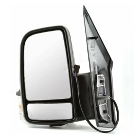 Seintech Full Door Wing Mirror Manual Black Short Arm Passenger For Mercedes Sprinter 2006+