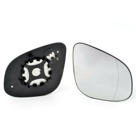 Seintech Wing Mirror Large Glass O/S + Backing Plate For Mercedes Citan Heated 2012>2016