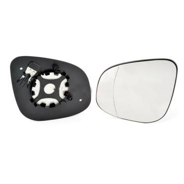 Seintech Wing Mirror Large Glass N/S + Backing Plate For Mercedes Citan Heated 2012>2016