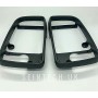 Seintech Door Wing Mirror Inner Bezel Frame Casing Covers Black N/S O/S For VW CRAFTER