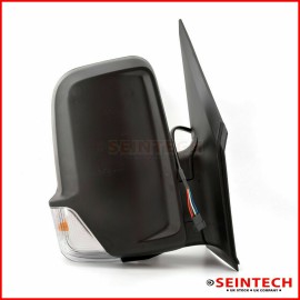 Seintech Full Door Wing Mirror Manual Black Short Arm OS Right For VW Crafter 2006-18