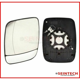 Seintech Door Wing Mirror Glass Heated Aspheric Left Passenger Side For Vauxhall Vivaro 2014+