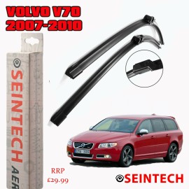 Seintech Specific Fit Front Windscreen Wiper Blades 26"20" Compatible for Volvo V70 2007-2010