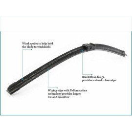 Seintech Specific Fit Front Windscreen Wiper Blades 26"19" Compatible for Ford C Max 2003-2010