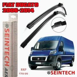 Seintech Specific Fit Front Windscreen Wiper Blades 26"22" Compatible for Fiat Ducato 2006-2014