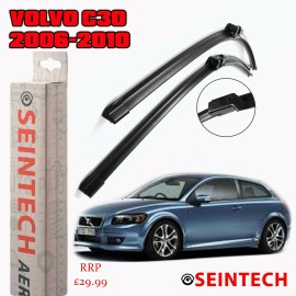 Seintech Specific Fit Front Windscreen Wiper Blades 26"20" Compatible for Volvo C30 2006-2010