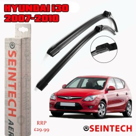 Seintech Specific Fit Front Windscreen Wiper Blades 24"18" Compatible for Hyundai I30 2007-2011