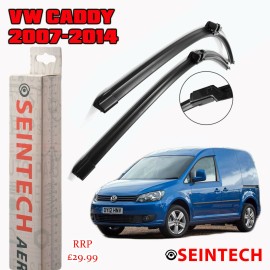 Seintech Specific Fit Front Windscreen Wiper Blades 24"18" Compatible for VW Caddy 2007-2014