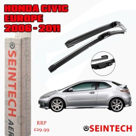 Seintech Specific Fit Front Windscreen Wiper Blades 28"23" Compatible for Honda Civic Europe 2005-2011