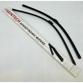 Seintech Specific Fit Front Windscreen Wiper Blades 28"26" Compatible for Renault Modus 2004-2013