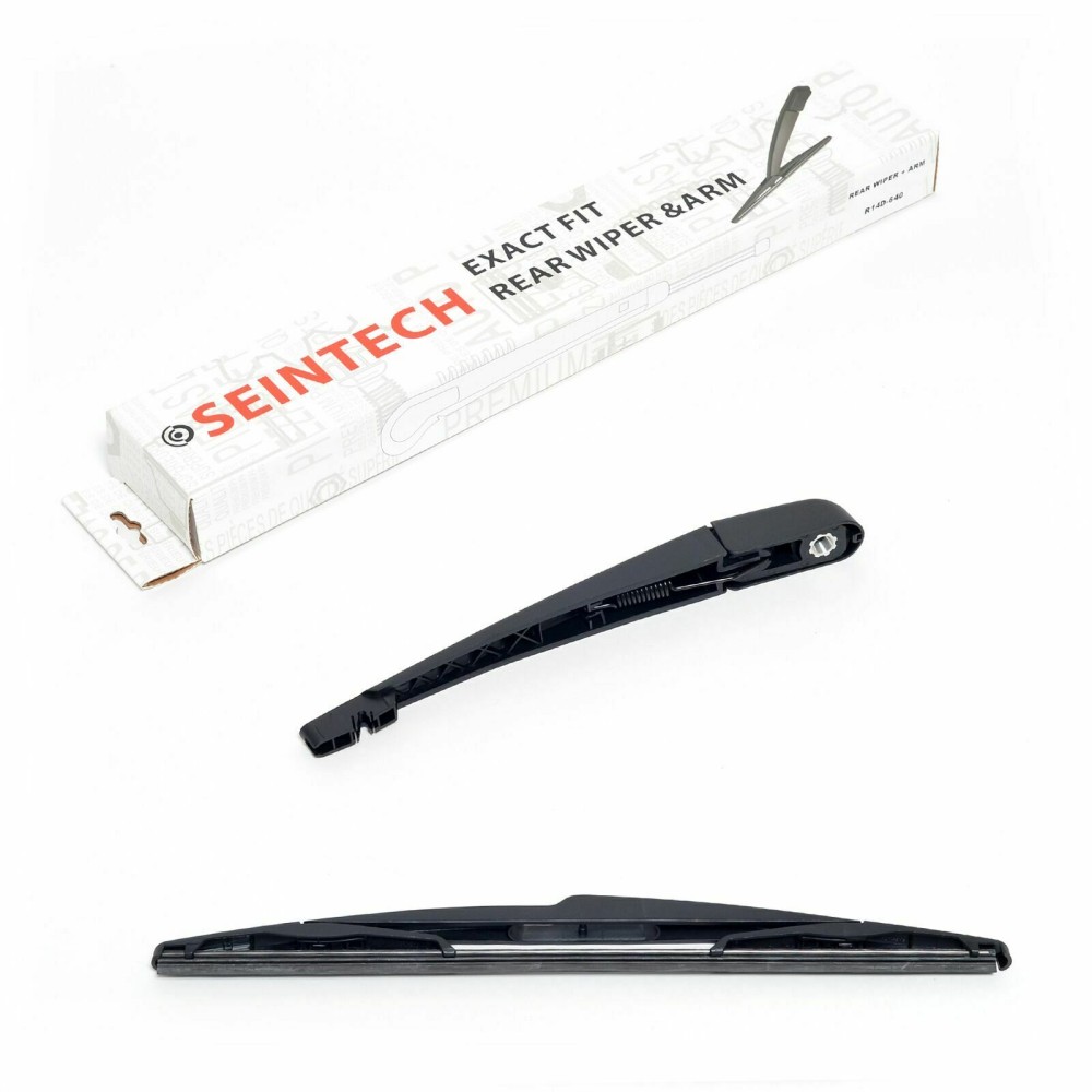 Seintech Specific Fit Rear Wiper Blade and Arm Fit Compatible for Peugeout 307 Hatchback 2001 Onwards