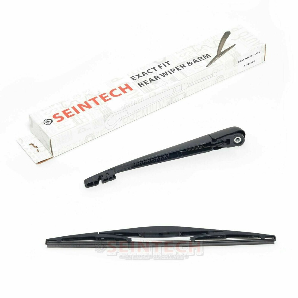 Seintech Specific Fit Rear Wiper Blade and Arm Fit Compatible for Nissan X Trail 2007-2013