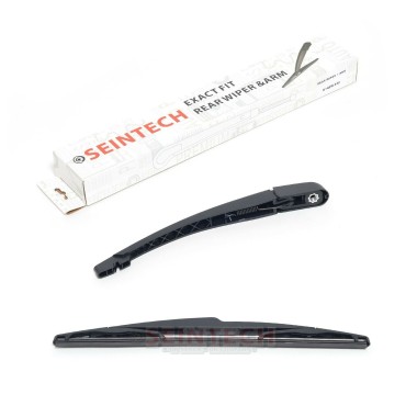 Seintech Specific Fit Rear Wiper Blade and Arm Fit Compatible for Peugeot 307 SW 2002-2007