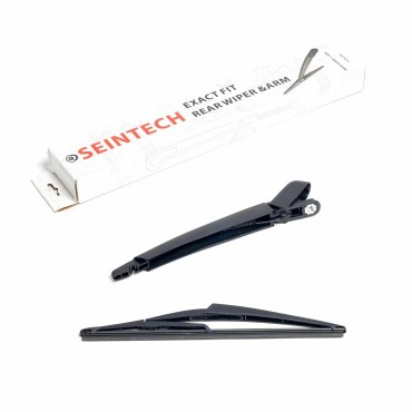 Seintech Specific Fit Rear Wiper Blade and Arm Fit Compatible for Vauxhall Corsa D 2006 - 2013