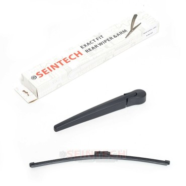 Seintech Specific Fit Rear Wiper Blade and Arm Fit Compatible for BMW 3 Series E91 Touring 2005 - 2012