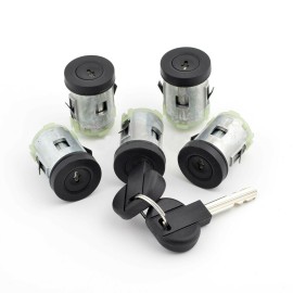 Seintech Barrel Lock Set, Door Lock Set For Fiat Scudo, Ulysse, Citroen Xantia, XM