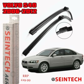 Seintech Specific Fit Front Windscreen Wiper Blades 26"20" Compatible for Volvo S40 2004-2006