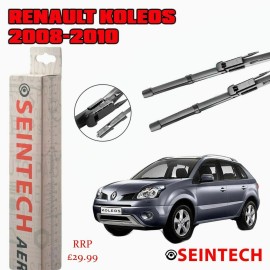 Seintech Specific Fit Front Windscreen Wiper Blades 24"19" Compatible for Renault Koleos 2008-2010