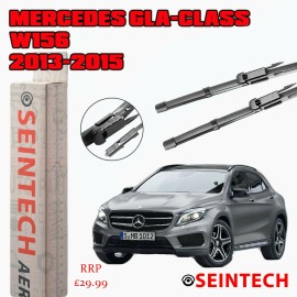 Seintech Specific Fit Front Windscreen Wiper Blades 24"19" Compatible for Mercedes GLA W156 2013-2015