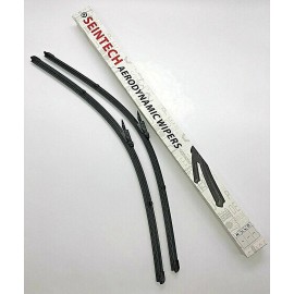 Seintech Specific Fit Front Windscreen Wiper Blades 26"26" Compatible for Seat Leon MK2 2005-2012