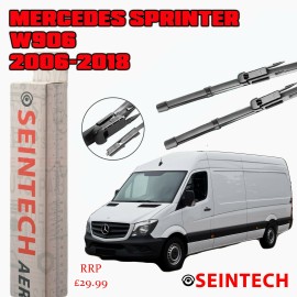 Seintech Specific Fit Front Windscreen Wiper Blades 26"24" Compatible for Mercedes Sprinter W906 06-18