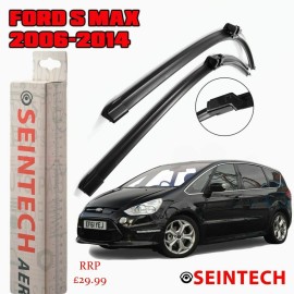 Seintech Specific Fit Front Windscreen Wiper Blades 30"26" Compatible for Ford S Max 2006-2014