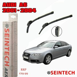 Seintech Specific Fit Front Windscreen Wiper Blades 22"22" Compatible for Audi A6 2001-2004