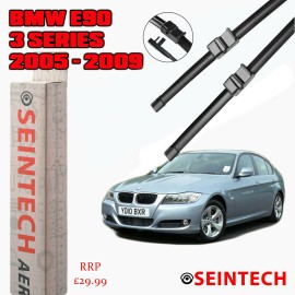 Seintech Specific Fit Front Windscreen Wiper Blades 24"19" Compatible for BMW 3 Series E90 2005-2009