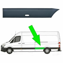 Seintech LWB Plastic Protective Side Moulding Strip Trim For Mercedes Sprinter N/S 2006 -2018