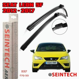 Seintech Specific Fit Front Windscreen Wiper Blades 26"16" Compatible for Seat Leon MK3 5F 2012-2017