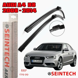 Seintech Specific Fit Front Windscreen Wiper Blades 24"20" Compatible for Audi A4 B8 2008-2014