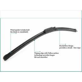 Seintech Specific Fit Front Windscreen Wiper Blades 24"19" Compatible for BMW 3 Series E91 2005-2009