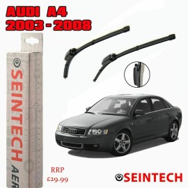 Seintech Specific Fit Front Windscreen Wiper Blades 22"22" Compatible for Audi A4 2003-2008