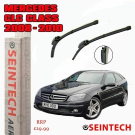 Seintech Specific Fit Front Wiper Blades 22"22" Compatible for Mercedes CLC Class 2008-2010