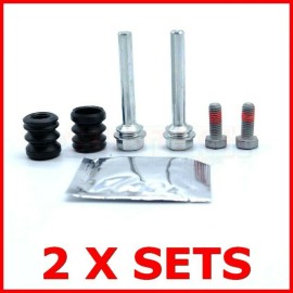 Seintech 2 Sets Rear Brake Caliper Slider Pins Guide Bolt Kit For VW Passat (1980-2000)