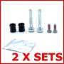 Seintech 2 Sets Front Caliper Slider Pins Guide Pin Kit 113-1310X For Renault Megane MK1 1996-2003
