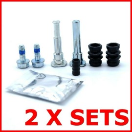 Seintech 2 Sets Front Brake Caliper Slider Pins Guide Pin Kit Fits For Nissan Pickup D22 113-1317X