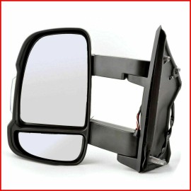 Seintech Full Door Wing Mirror Electric Heated Long Arm Left N/S For Fiat Ducato 2006 On