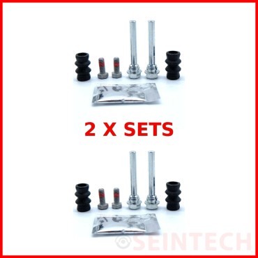 Seintech 2 Sets Rear Brake Caliper Slider Pins Guide Bolt Kit 113-1346X For VW Caddy (2005-2015)