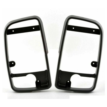 Seintech Door Wing Mirror Inner Bezel Frame Casing Covers Black N/S O/S For Mercedes Sprinter