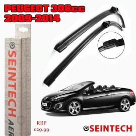 Seintech Specific Fit Front Windscreen Wiper Blades 30"26" Compatible for Peugeot 308 CC 2009-2014