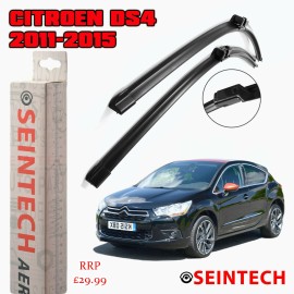 Seintech Specific Fit Front Windscreen Wiper Blades 30"26" Compatible for Citroen DS4 2011-2015